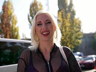 german scout pierces long labia mery at venus fair