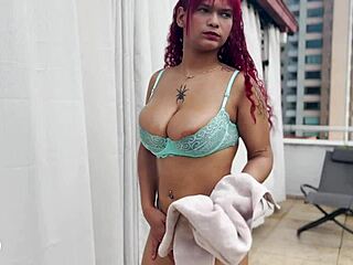 scarlette flame's big boob latina pussy craves fat creampie