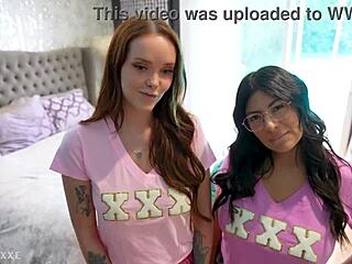 SORORITY SLUTS CAMI STRELLA CHLOE FOXXE BEG FOR COCK TO SAVE HOUSE CREAMPIE GROUP FUCK!