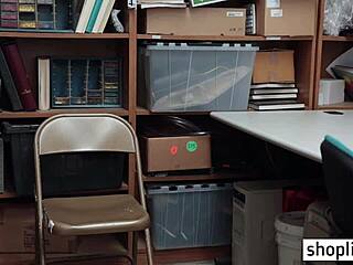 petite teen busted spying now fucked hard by cop's monster cock!