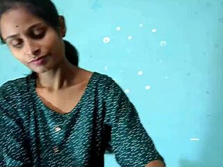 indian village couple gets wildly horny watching porn unleashing rough anal