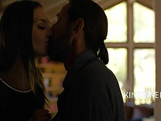 old guy pounds his slutty young girlfriend's tight pussy