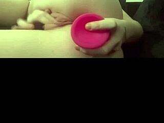 horny british coed girlfriend squirts solo orgasm