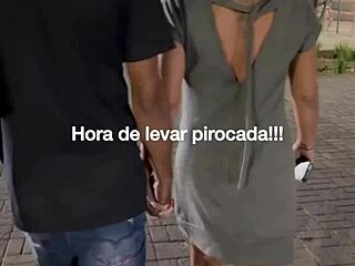 exhibitionist brazilian babe fucked hard in car