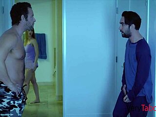 Milf gets groped and touched while napping