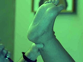 Two Foot Goddesses Dominate Dirty Old Man With Wet Pussy Worship