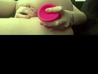 horny british coed girlfriend squirts solo orgasm