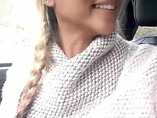 Public outdoor student defiance adventure exposed