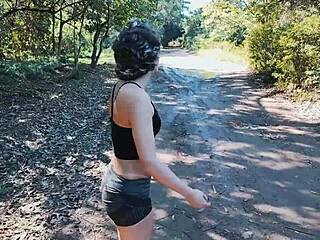 hot babe teased me in woods got horny took tight ass virginity full video