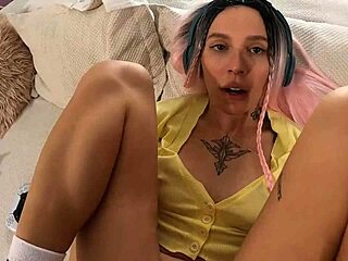 skipping school slut used rough by stepbrother like whore