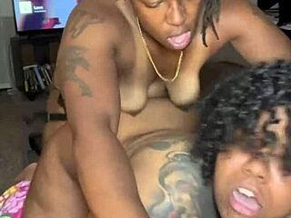 Doggystyle Faces Reveal Intense Ebony Passion