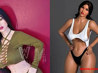 Chubby silicone fuck doll Venus ready for curvy action? 🔥🍑