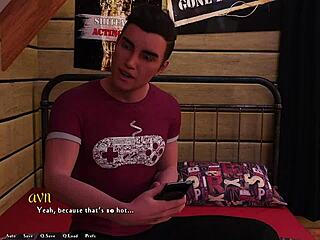 busty blue-haired grunge babe gives juicy handjob in room 🔥💦