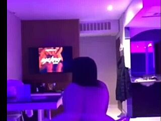 Latina Cuñada Sucks Big Ass Fat Cock Secretly