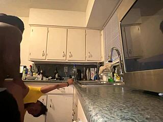 Throat Goat Thot Ass Fucked Hard by Massive BBC Homie Creampie