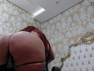 curvy brazilian milf shakes huge ass pussy in sensual lingerie dance