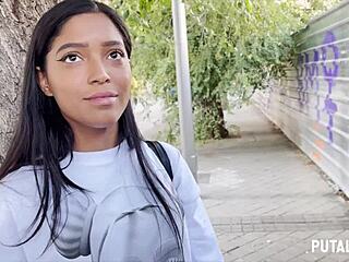 Skinny teen Kali seduced into rough pounding by Torbe