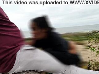 dia de anal na praia com voyeurs safados olhando tudo 🍑🏖️👀💦