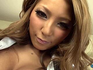 secretary humps office dildo to squirting climax