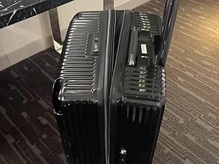 random airport slut gets double creampie from monster cocks