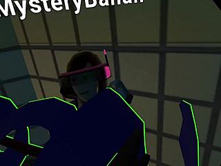 Cyber Girl Surrenders to Outlaw's Brutal Hardcore Fucking