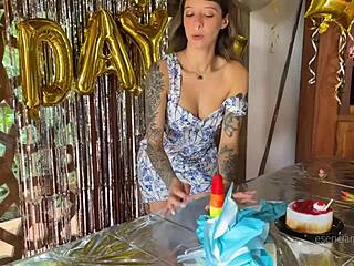 best birthday gift real cock fills my ass with milk spoiler 🔥🍆