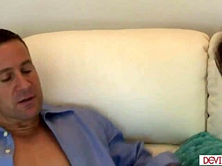 older man pounds petite teen and her friend