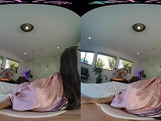 wake up sexy brunette fuck my horny pussy in vr now