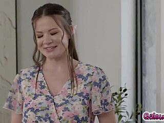 Church girl alison rey eats goth voxxx pussy!