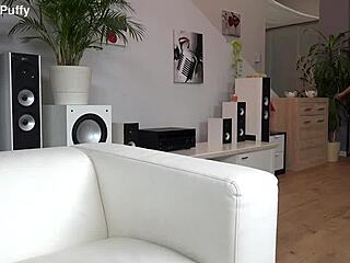 hey check this gorgeous curvy czech teen ripping clothes for juicy dildo masturbation