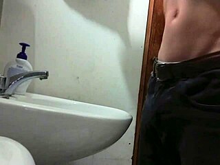 skinny solo strokes monster cock hand fuck